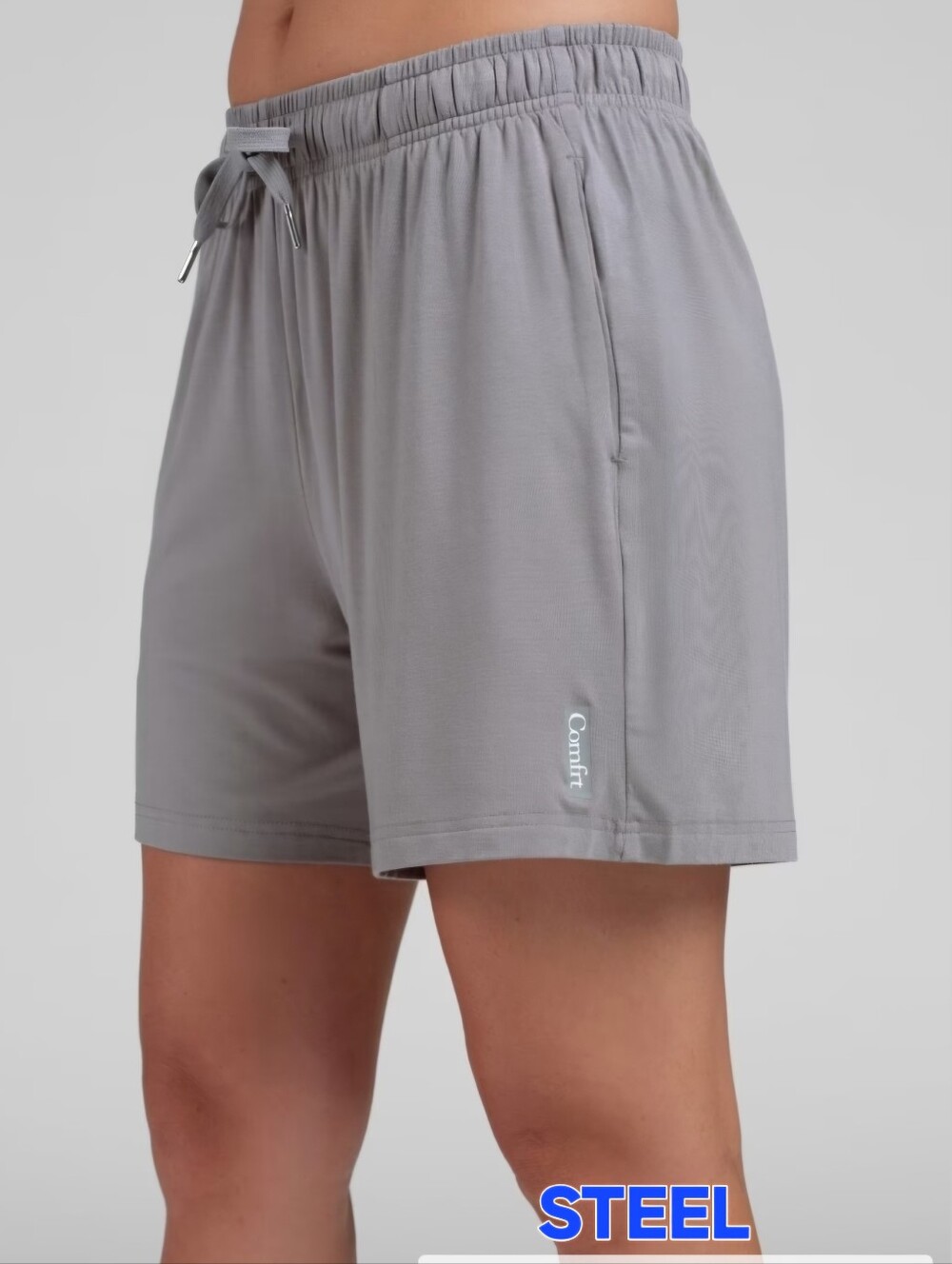 Comfrt Steel Unisex Cloud Lounge Shorts-SM ,NWT